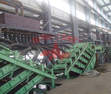 Working site for High Frequency Vibrating Fine Screen