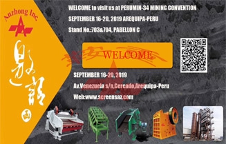 WELCOME to visit us at PERUMIN-34 MINING CONVENTION