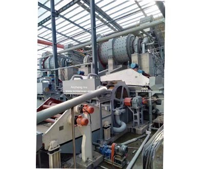 The sand washing and recycling integrated machines