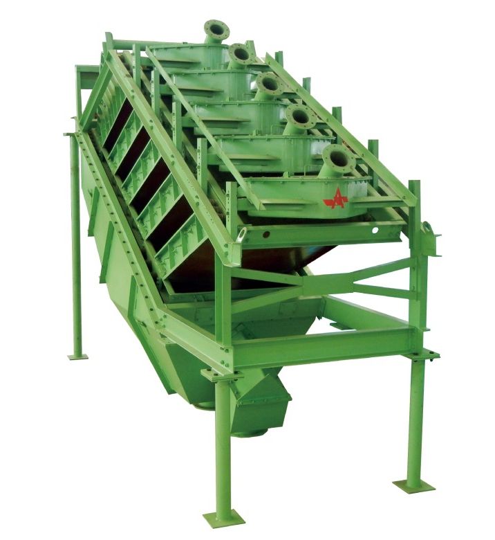 High frequency vibrating fine screen